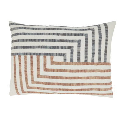 Amore Design Geometric Throw Pillow