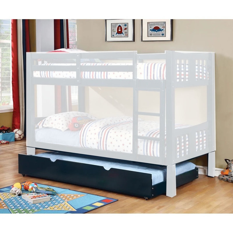 Lit gigogne Lansford, Bleu