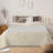 Ivory Solid Dazzling Diamond Coverlet-111709935