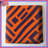Orange Black Maze Quilted Bedspread All Sizes-128548018