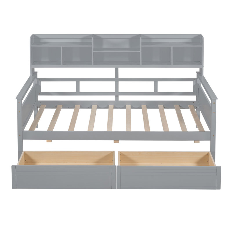 Daybed, Gray, Twin