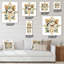 Horloge murale rose-250166031