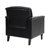 Enoks Tufted Leather Armchair-1439899131