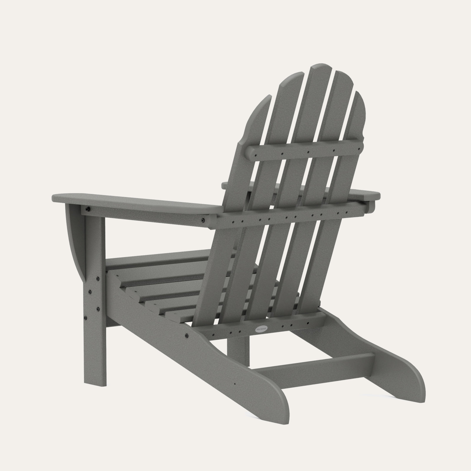 POLYWOOD® Classic Adirondack Chair, Slate Gray