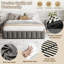 Double (4'6) Lift Up Storage Bed