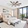 Lisa 60'' Ceiling Fan with LED Lights