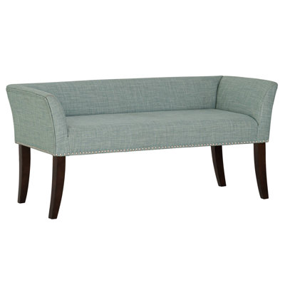 Upholstered Bench Teal