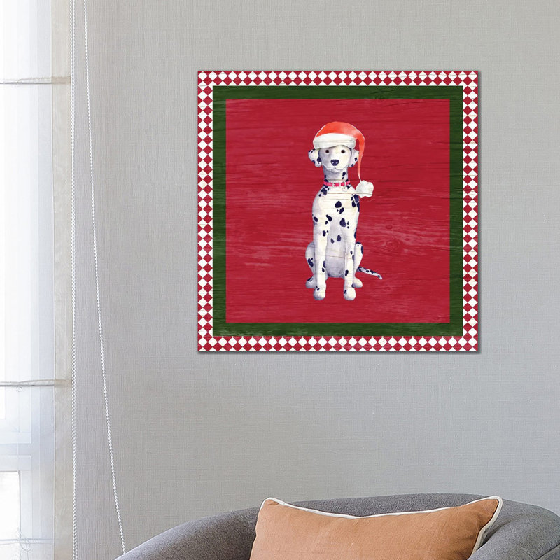 Santa's Little Helper I by Andi Metz - Wrapped Canvas Painting, 66.04 cm H x 66.04 cm W x 3.175 cm D