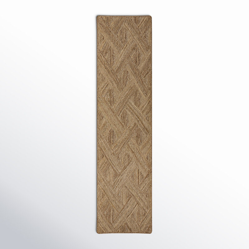 Dawes Natural Trellis Beige Area Rug (5'X8'), Runner 3' x 12'