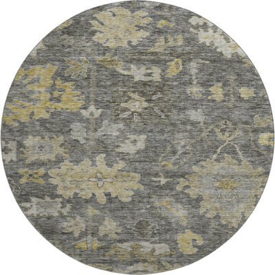 Premium Machine Washable Konopka AMF1108 Global Rug