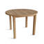 Bahama Outdoor Round Teak Dining Table