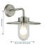 Windermere Stainless Steel Outdoor Barn Light