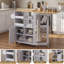 120 cm W Kitchen Cart with