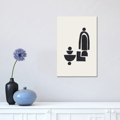 Mother & Child by EnShape - Wrapped Canvas Print