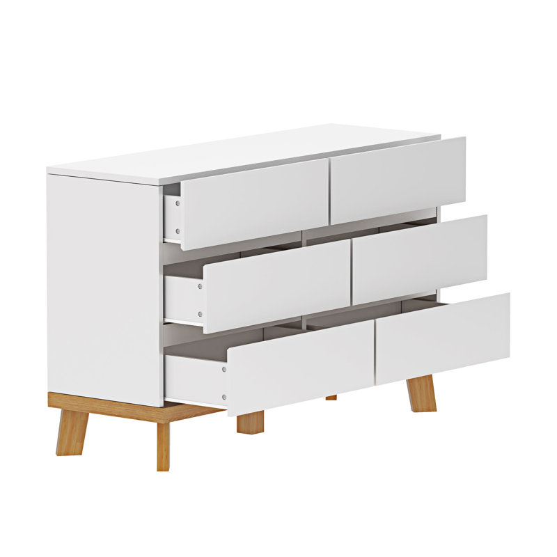 47.24 " W 6 - Drawer Dresser