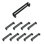 Dowell   5 Inch Center Finger Pull Multipack (Set Of 10)