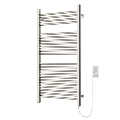 Chauffe-serviettes Artby M11160P-PN Nickel poli à brancher 44 po x 24 po Artos