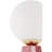 Ceramic Table Lamp with Glass Round Shade-414992566