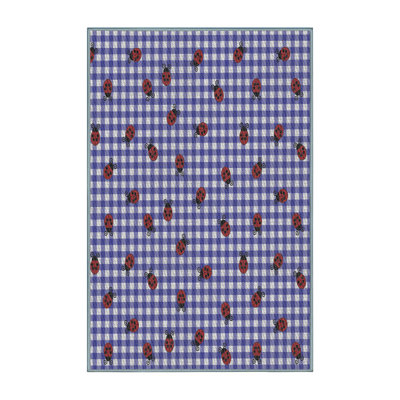 Gingham Indoor Rug