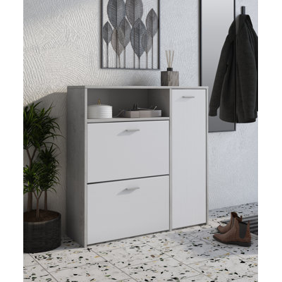 12 Pair Shoe Storage Cabinet