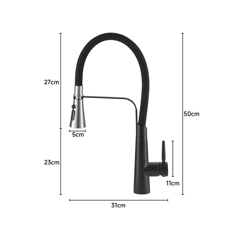 Belfry Kitchen Touch Kitchen Faucet