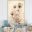 Fleur de chardon beige en sourdine - impressions sur toile chardon-97170726-97170735