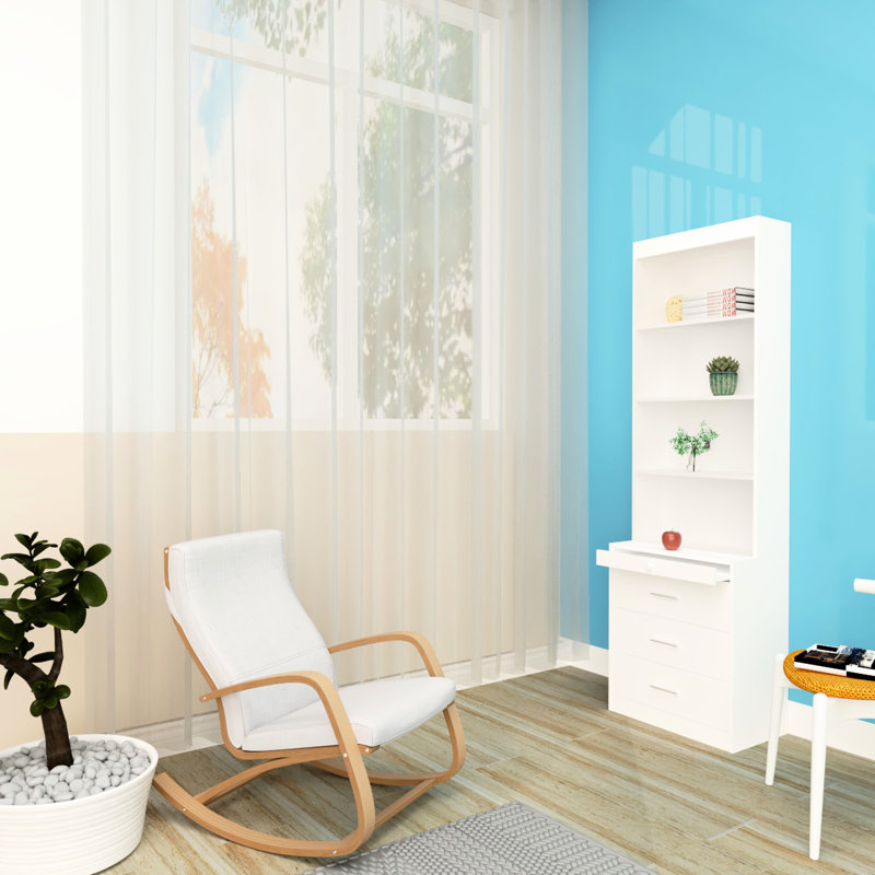 Full Size Bed With Shelf - Space Saving Solution For Bedroom Construction