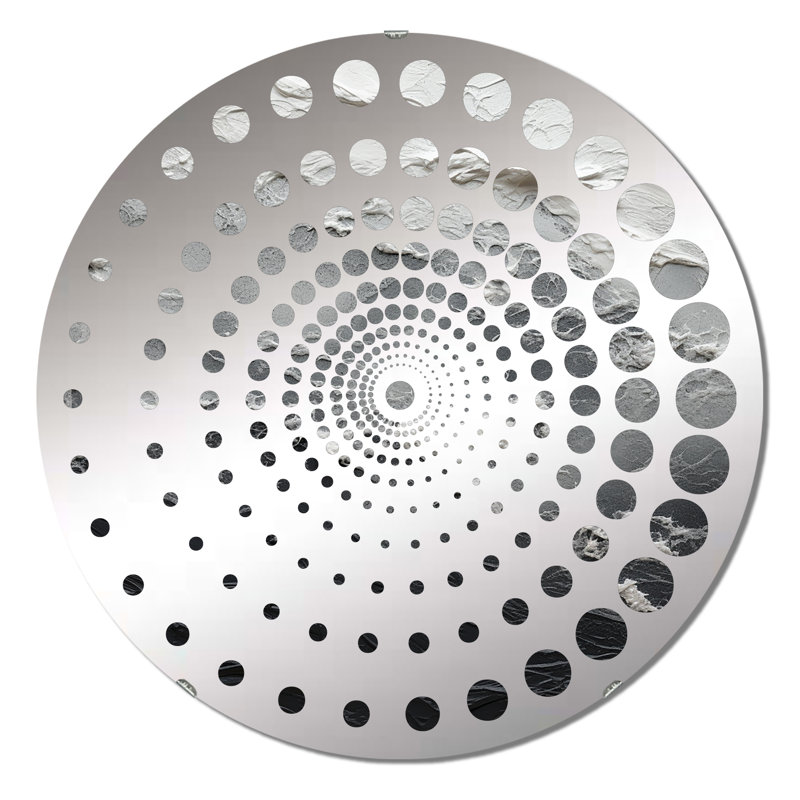 Miroir mural Mattice, 23,6 po x 23,6 po