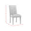 Ensemble de salle à manger rectangulaire L 42 po x l 70 po Parke