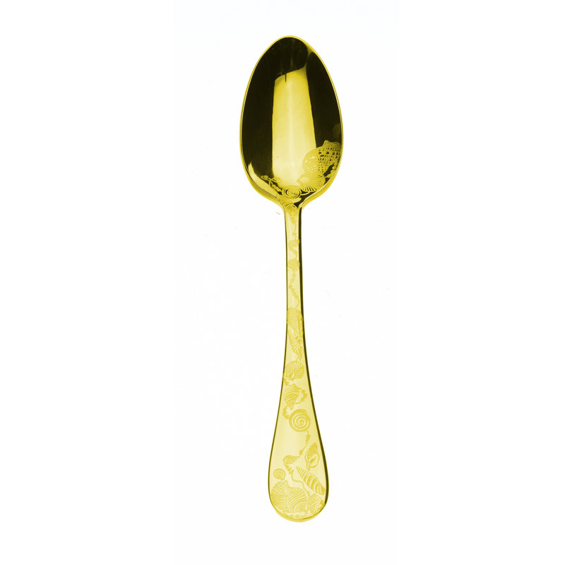 Venere Stainless Steel Dinner Spoon, Gold