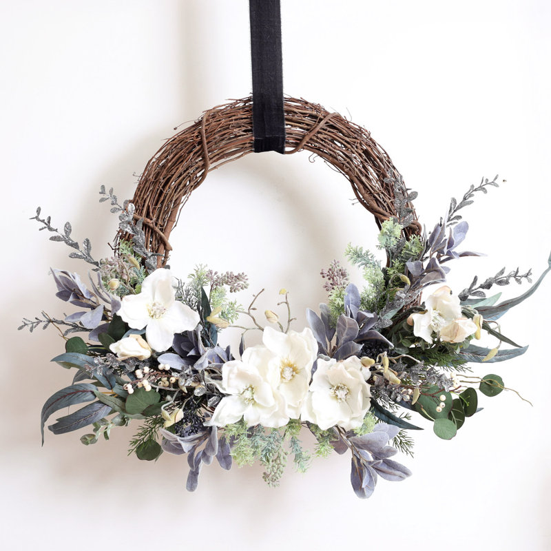 Couronne artificielle, H 28 po x l 28 po x P 6 po