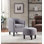 Fauteuil demi-tonneau avec repose-pieds Anges