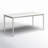 Cadedra Rectangular Concrete Outdoor Dining Table