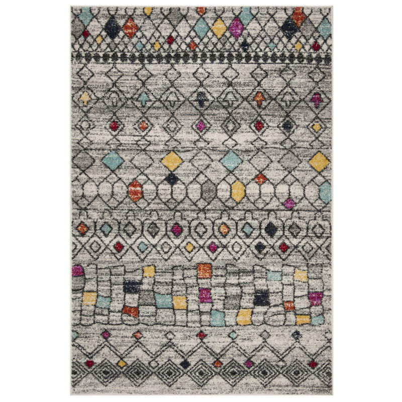 Muniz Performance Southwestern Rug, Rectangle 4' x 6'