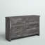 Armoire de rangement à 6 tiroirs l 57 po Julyssa