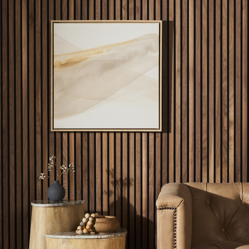 Neutral Wash 3 Painting by Jess Engle (New), 40" H x 40" W x 2" D