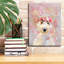 «Flower Crown Goldendoodle» par Furbaby Affiliates, art mural sur toile-945023530