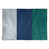 Argent métallique / bleu marine / vert