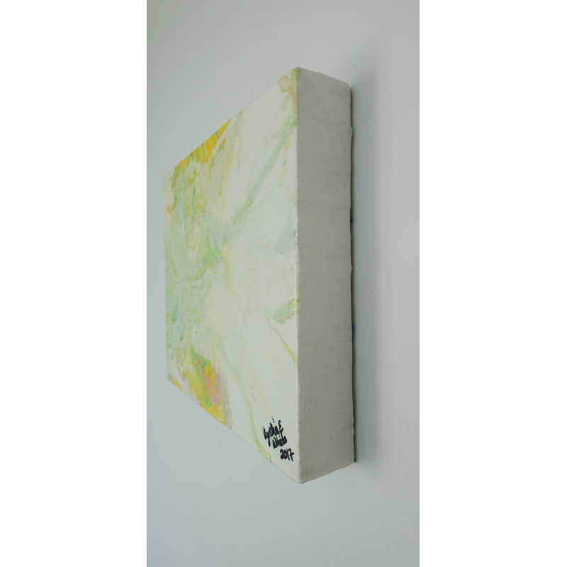 Fleecy Meadow' - Wrapped Canvas Painting Print