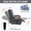Fauteuil inclinable électrique gris Powerair