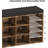 10 Cubbies Shoe Storage Bench With Adjustable Shelves
