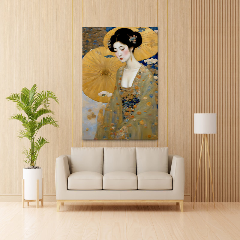 Contemplation gracieuse, H 48 po x l 32 po