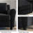 2-Piece Modern Flannelette Fabric Living Room Set-738899885
