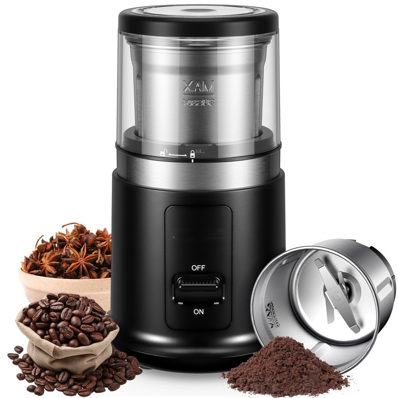 Chengdu Menghejia Technology Co., Ltd. Stainless Steel Electric Blade Coffee Grinder
