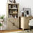 Hazel 70.5" Standard Bookcase with Doors