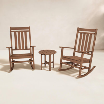 POLYWOOD® Rocker 2-Person Patio Seating Group