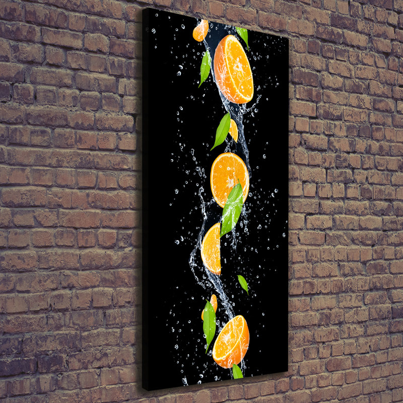 Oranges - Wrapped Canvas Print