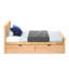  Lit plateforme double en bois massif Bolinger-178624781-241173224