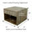 Hand-crafted Solid Wood Floating Nightstand