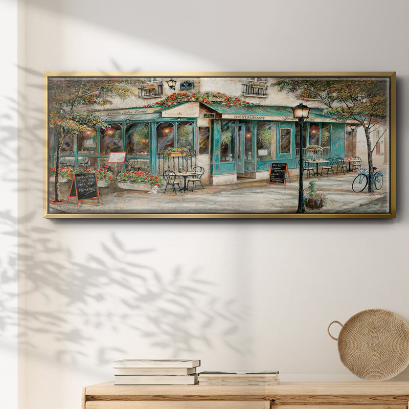 Rue due Jardin - Toile encadrée